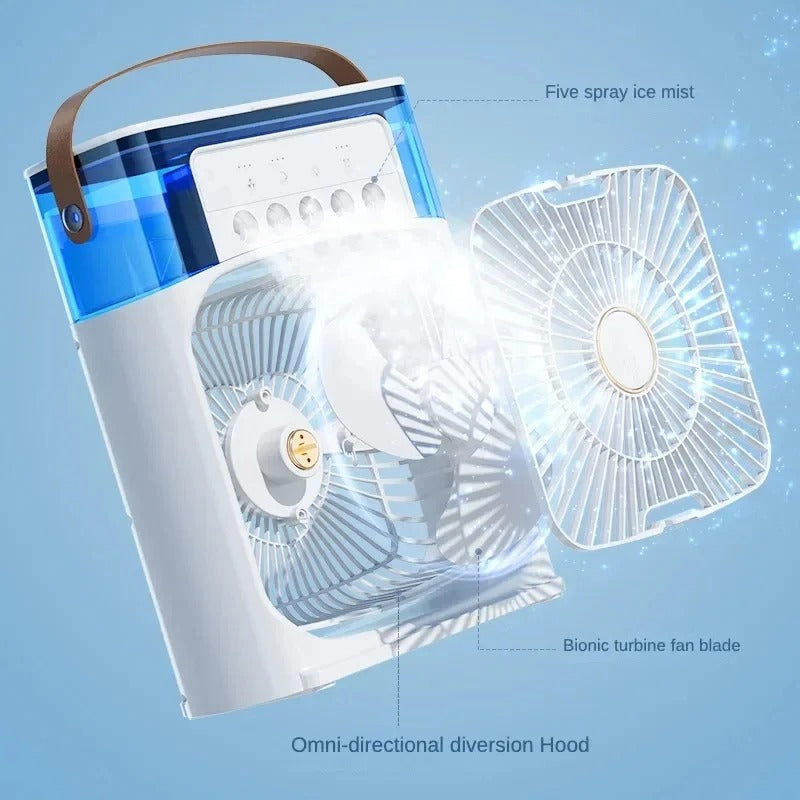 TrendFinds.pk™ - 3 In 1 Air Humidifier Water Cooling Fan