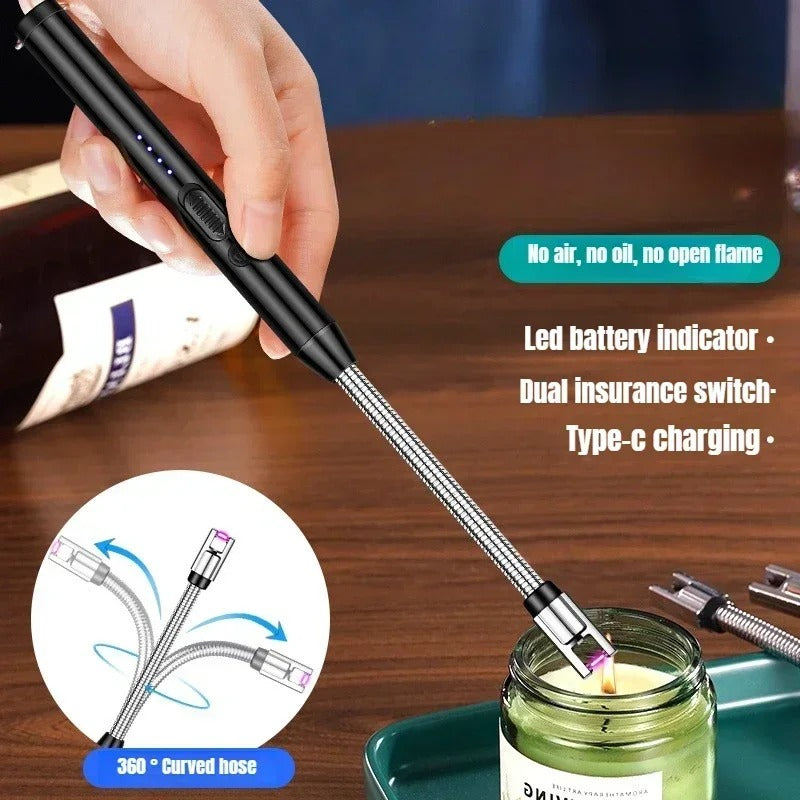 TrendFinds.pk™ - 360° Rechargeable Kitchen Electric Lighter