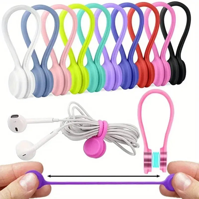 Silicone Magnetic Cable Winder