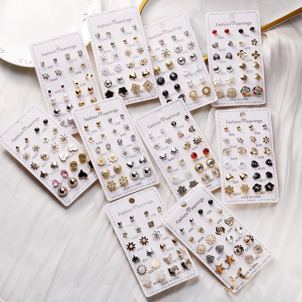 Love Stud Earrings