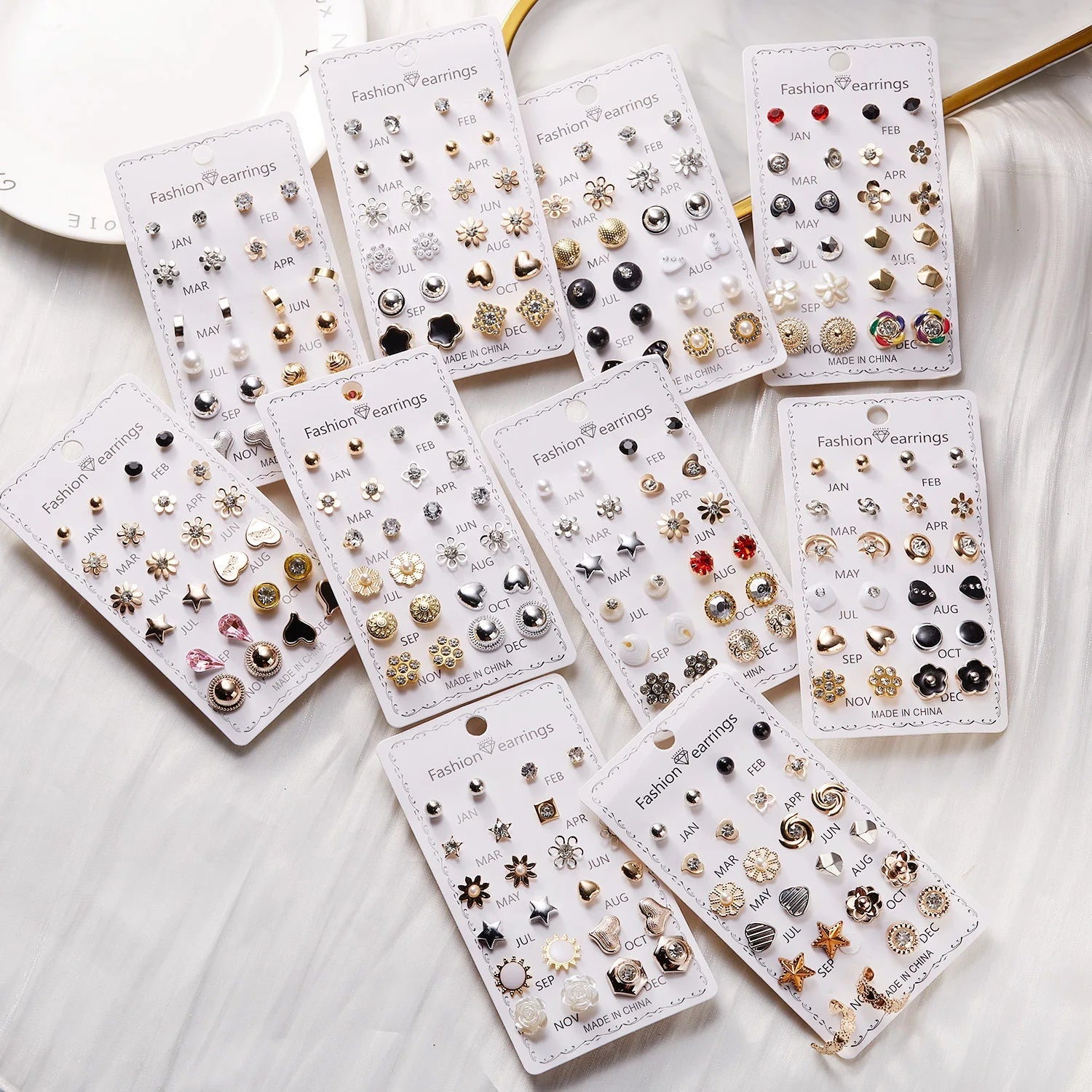 Love Stud Earrings