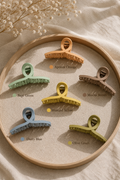 TwistLoop Sculpted Hair Claw Clip