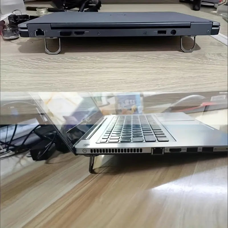 Discreet Steel Laptop Stand