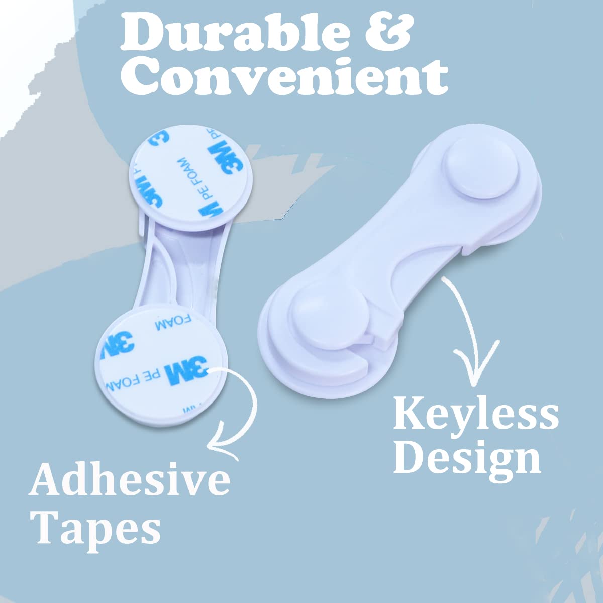 Child Safety Cabinet Strap Locks