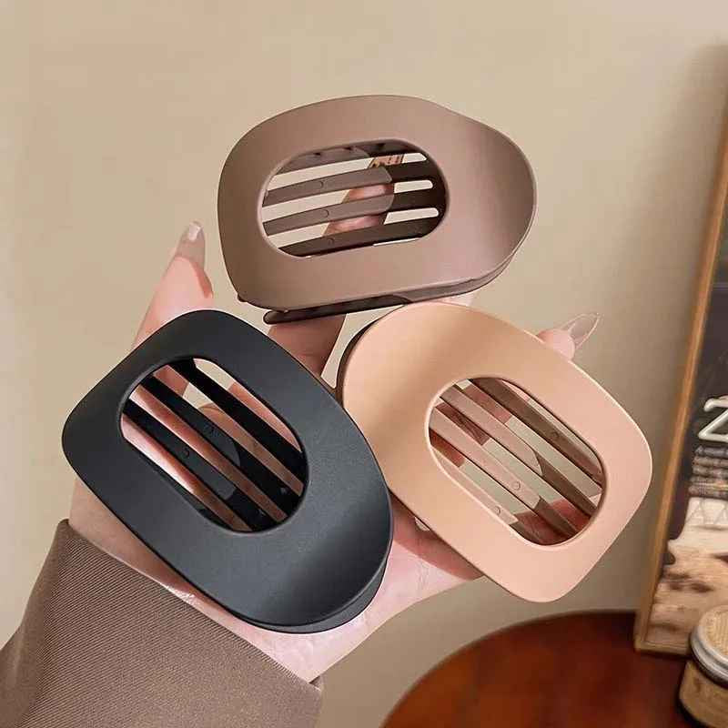 Large Matte Hair Clips – Secure Hold and Comfort (Random Colours)