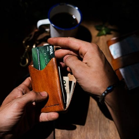 Slim Leather Wallet