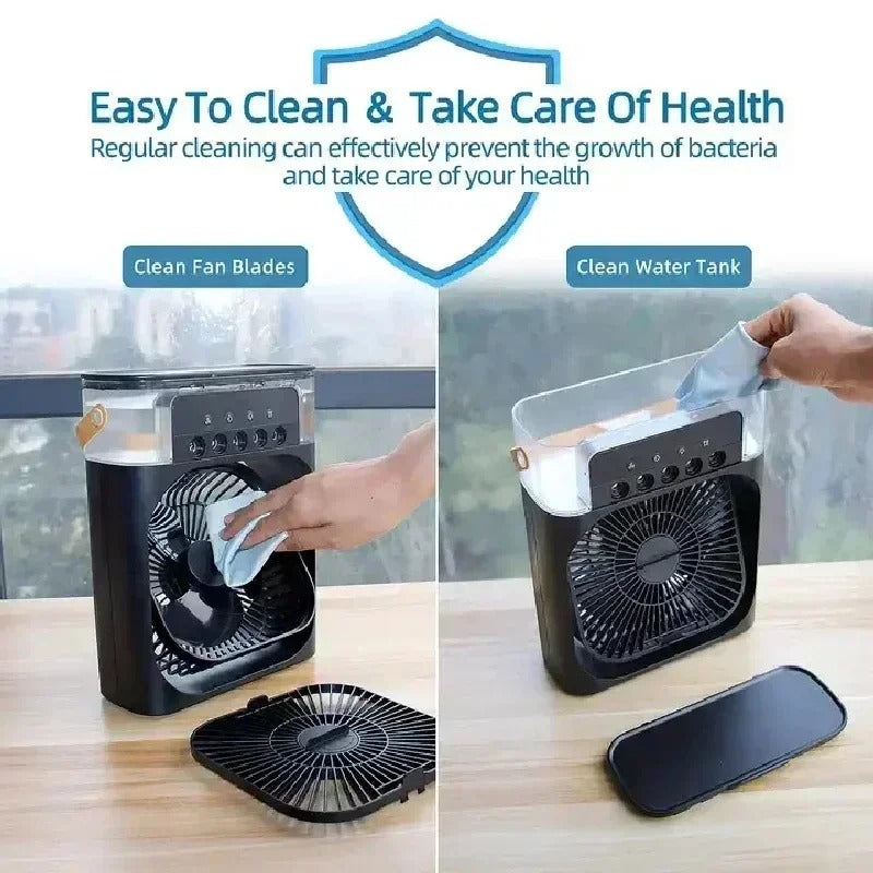 TrendFinds.pk™ - 3 In 1 Air Humidifier Water Cooling Fan