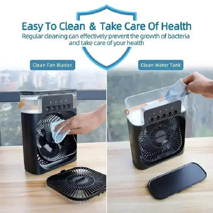 TrendFinds.pk™ - 3 In 1 Air Humidifier Water Cooling Fan