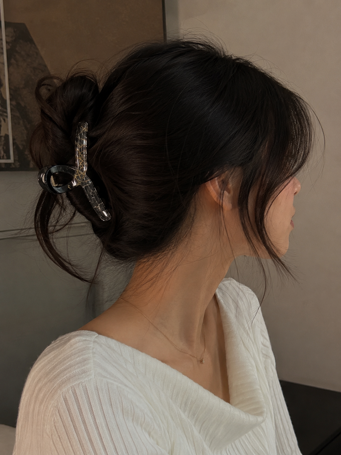 Mini Loop Claw Clip