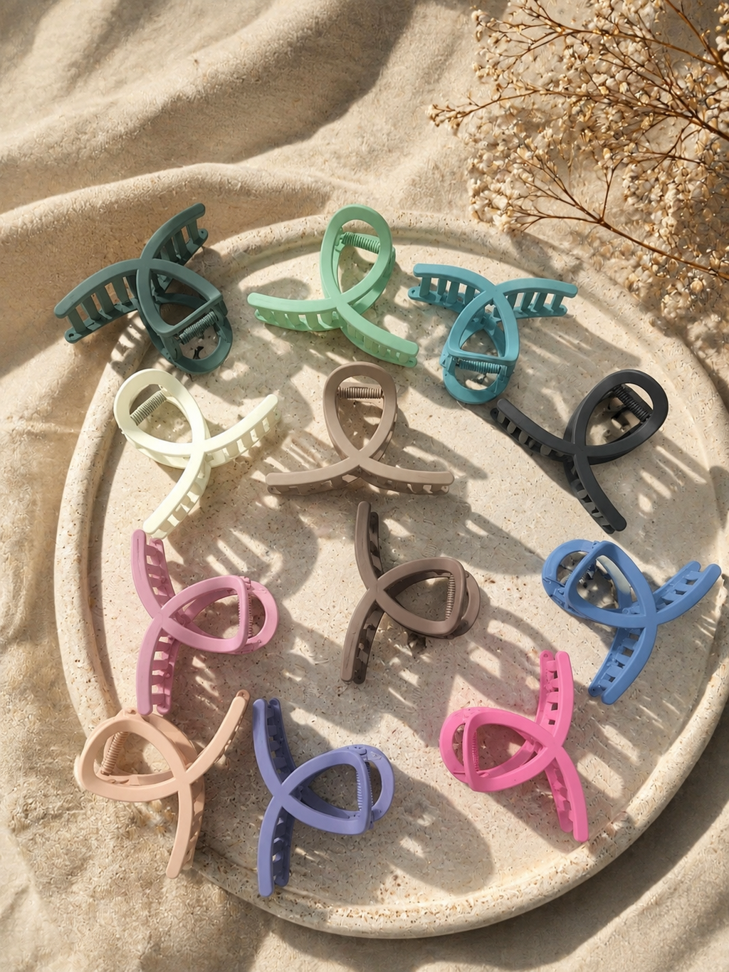 Elegant Infinity Hair Claw Clip