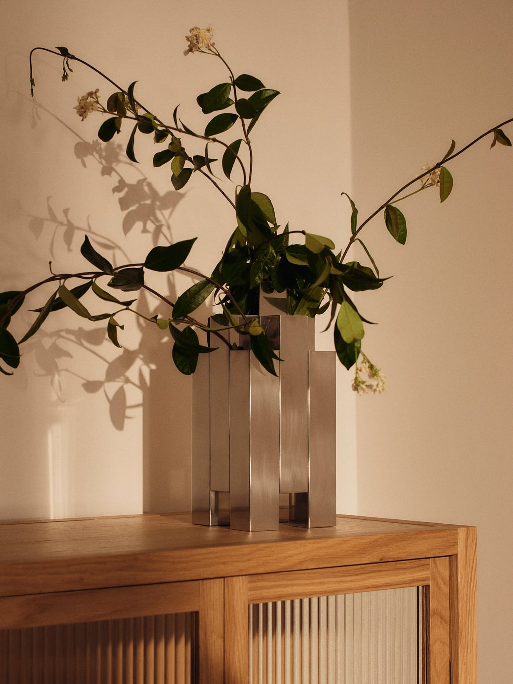 Luxury Stainless Steel Flower Vase