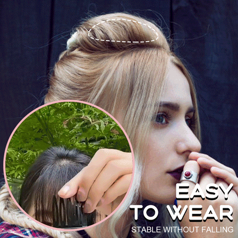 Invisible Fluffy Hair Clip ( Pack of 4 )
