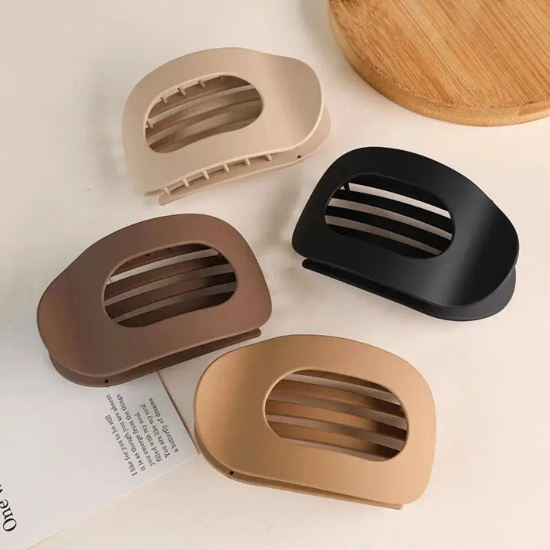 Large Matte Hair Clips – Secure Hold and Comfort (Random Colours)