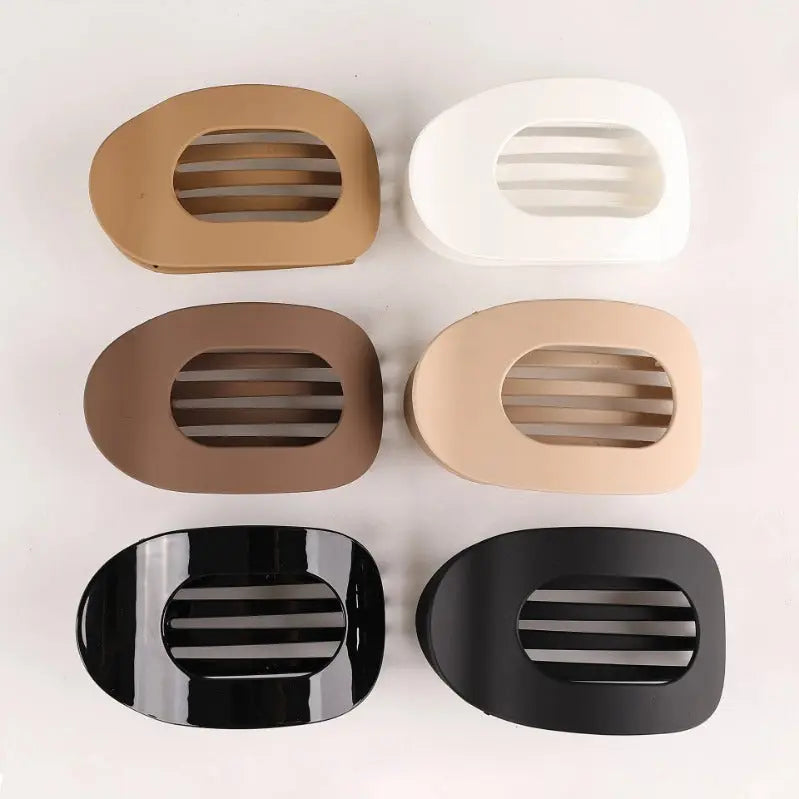 Large Matte Hair Clips – Secure Hold and Comfort (Random Colours)