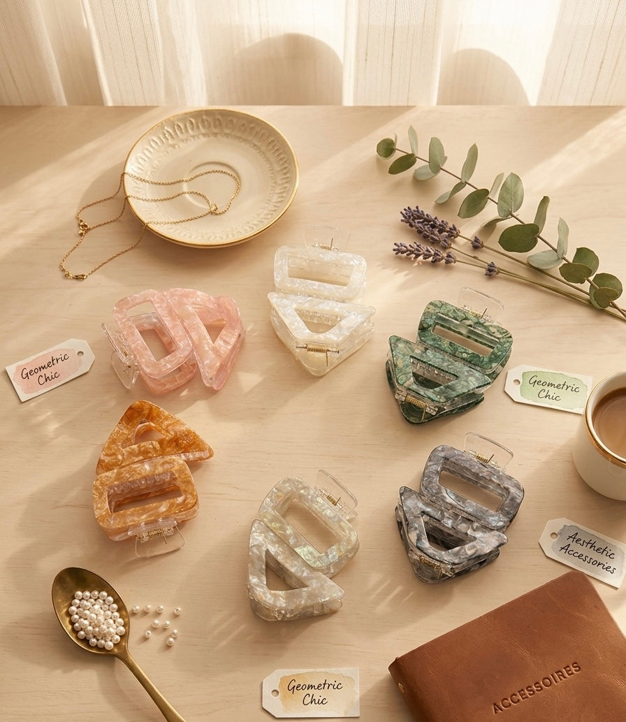 Marble Muse Duo Hair Clips