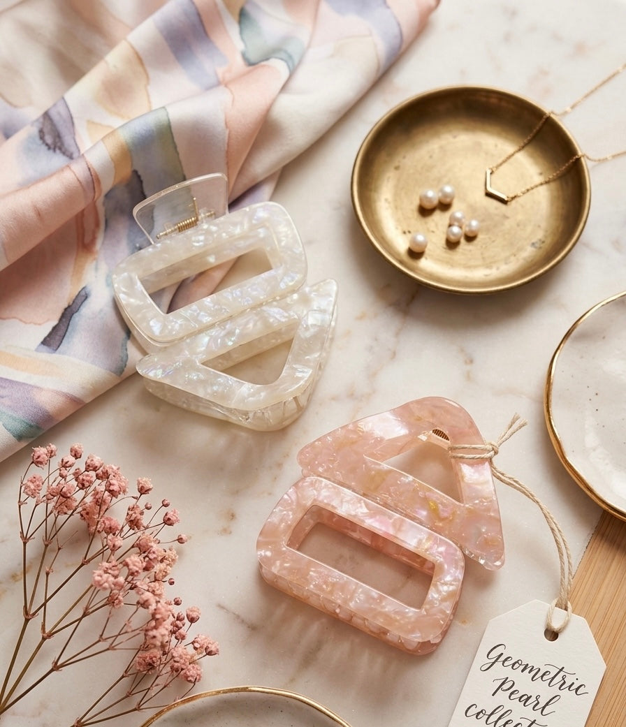 Marble Muse Duo Hair Clips