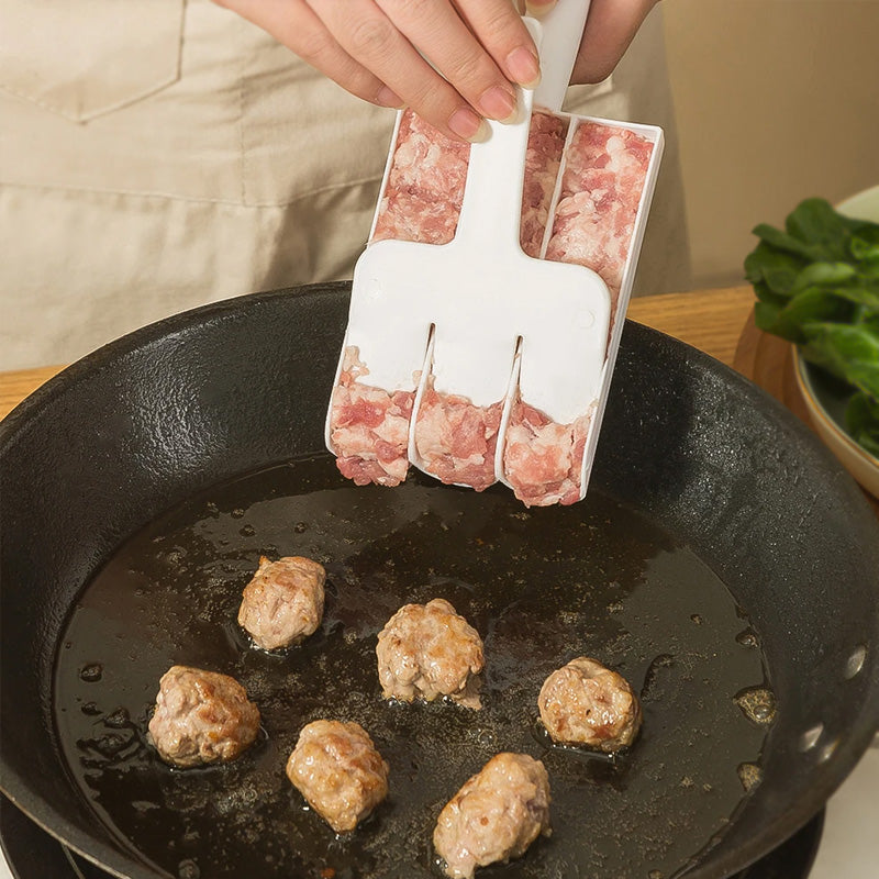 4-Tube Meatball Maker / Kofta Maker Tool