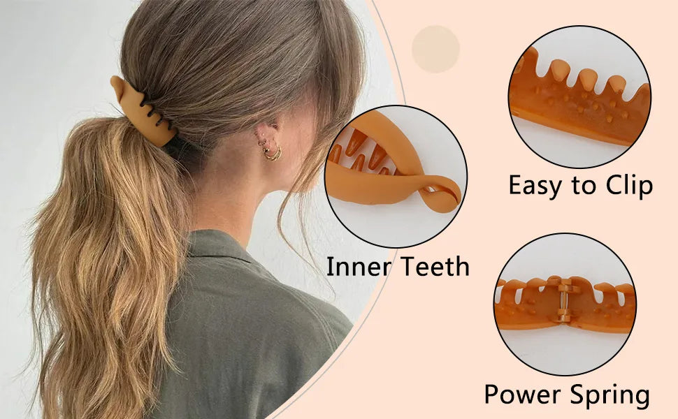 Non-Slip Ponytail Banana Hair Clip