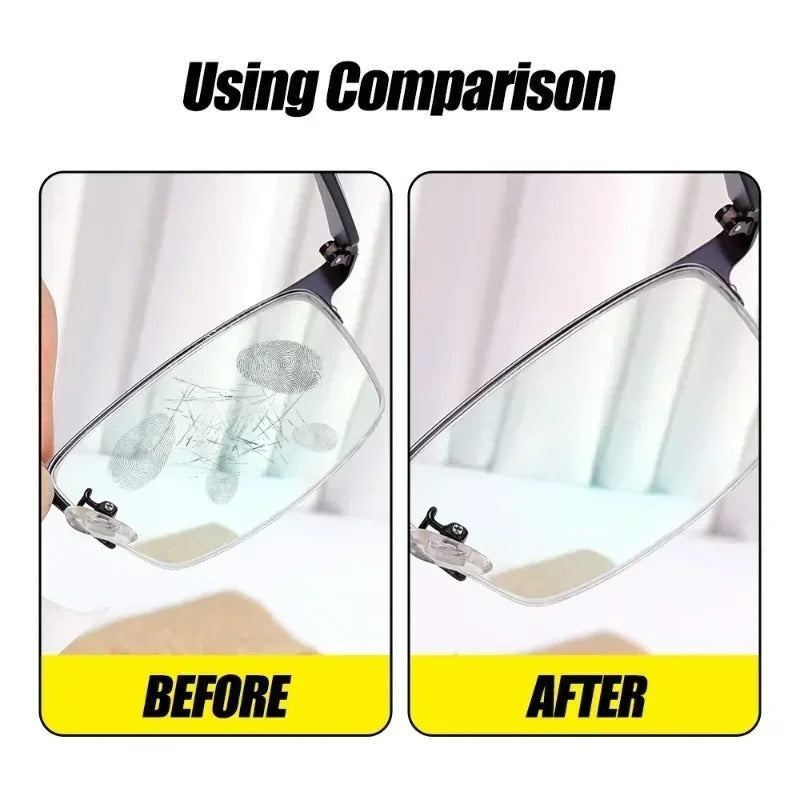 Glasses Cleaner Wet Wipe Disposable Anti Fog