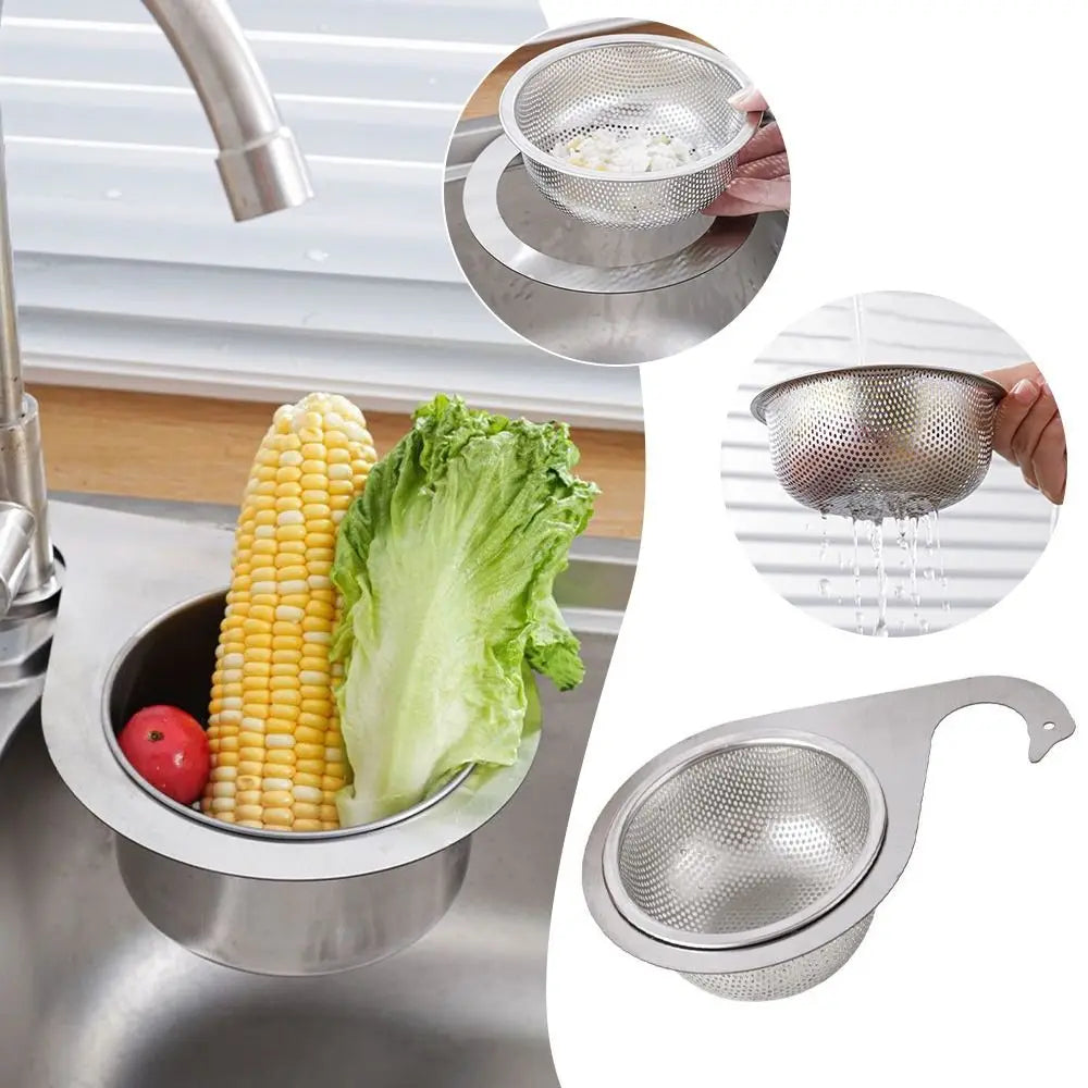 Dry And Wet Separation Sink Drain Basket