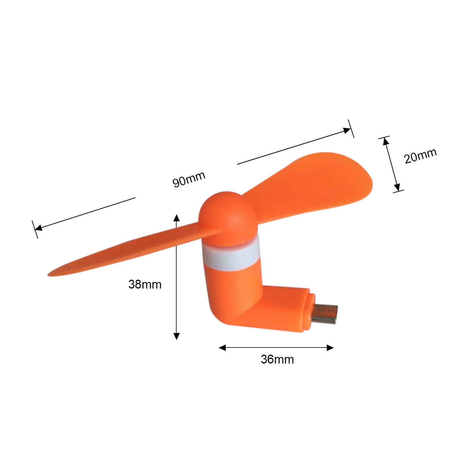 3-in-1 Mini USB Fan