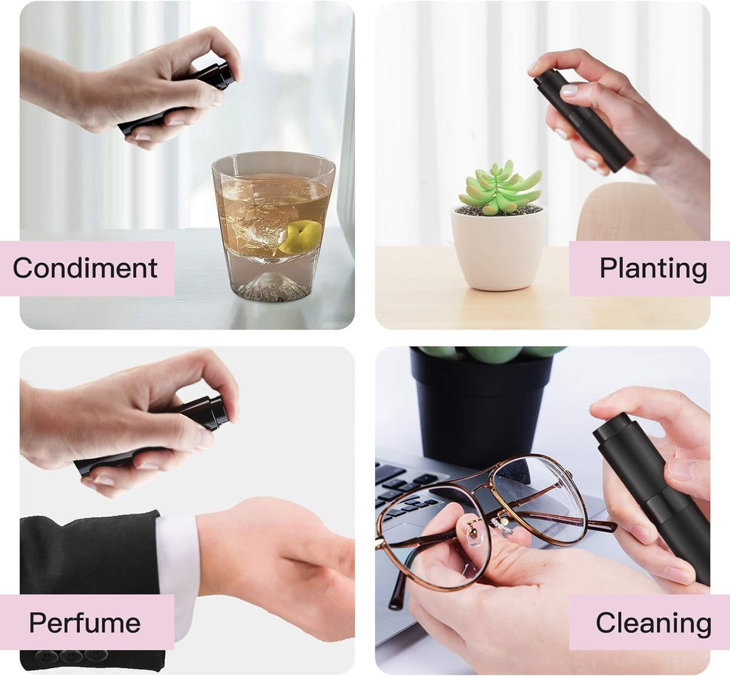 Luxurious Cosmetic Liquid Spray Bottle with Pump