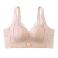 Cooling Bubble Lace Button Adjustment Bra