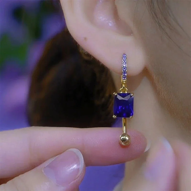 Crystal Pendant Earrings