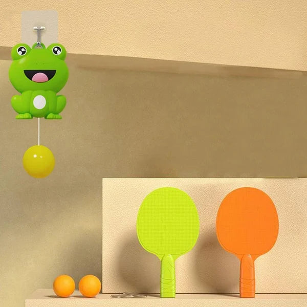 Indoor Hanging Table Tennis Trainer Portable Set of 3