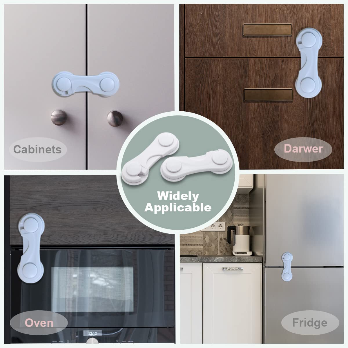 Child Safety Cabinet Strap Locks