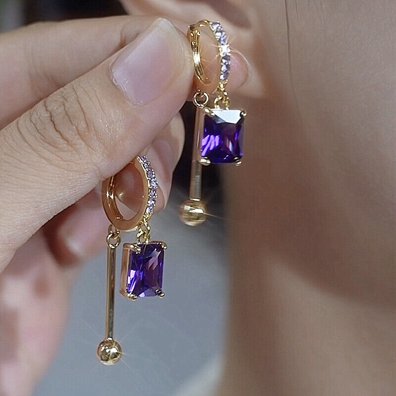 Crystal Pendant Earrings