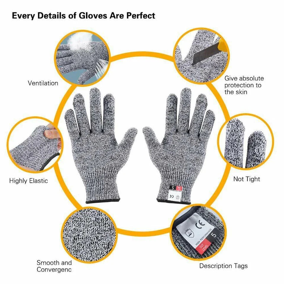Protective Cut Resistant Gloves