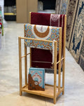 Wooden Prayer Rug And Quran Stand