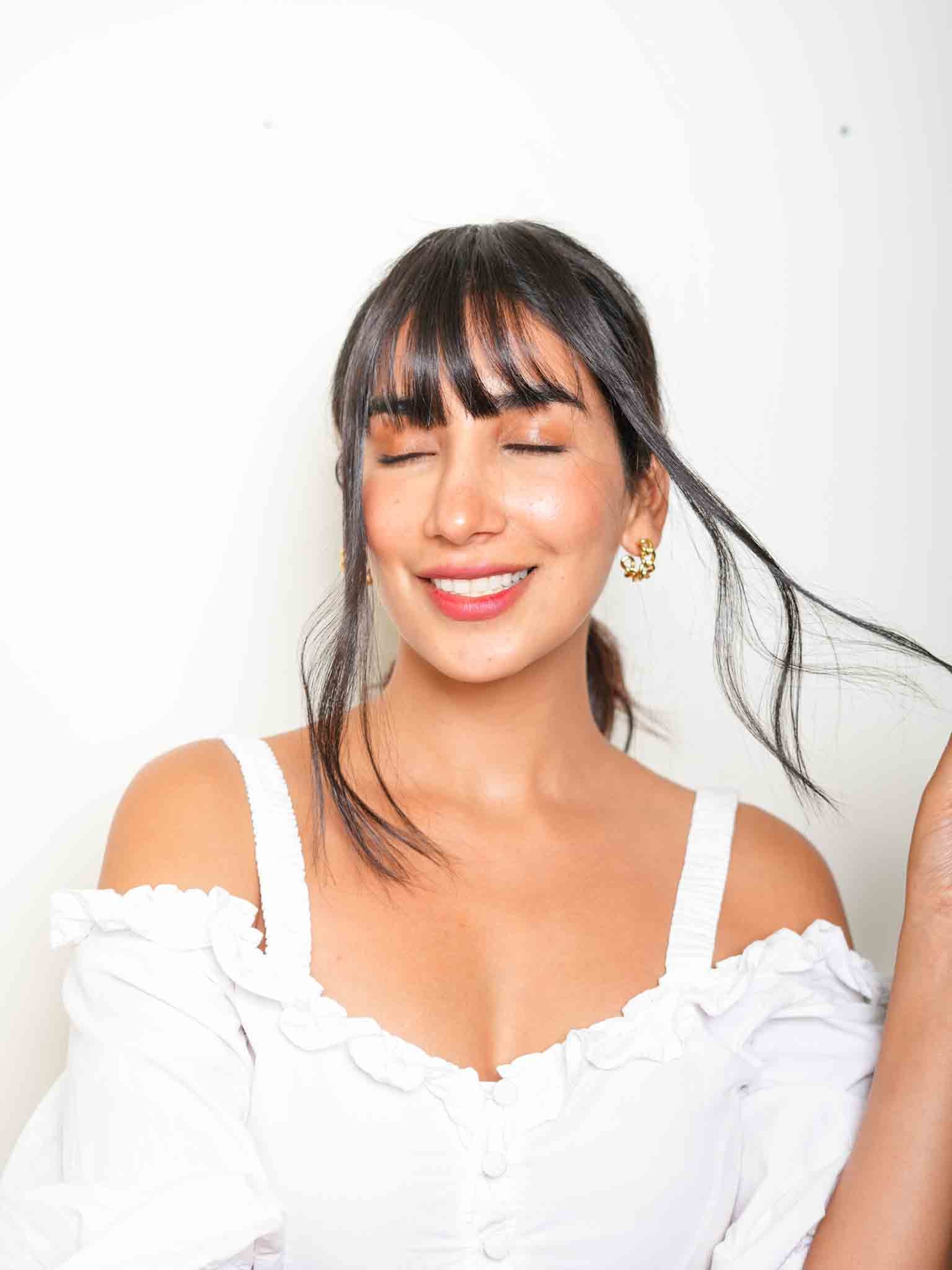 Wispy Clip-In Bangs